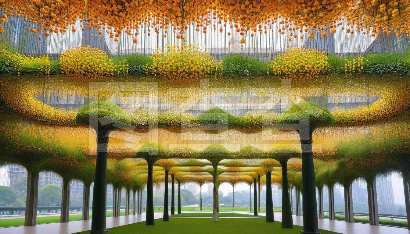 印度城市景觀陸地藝術(shù)